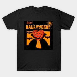 Dressed Jack-o-lantern for halloween T-Shirt